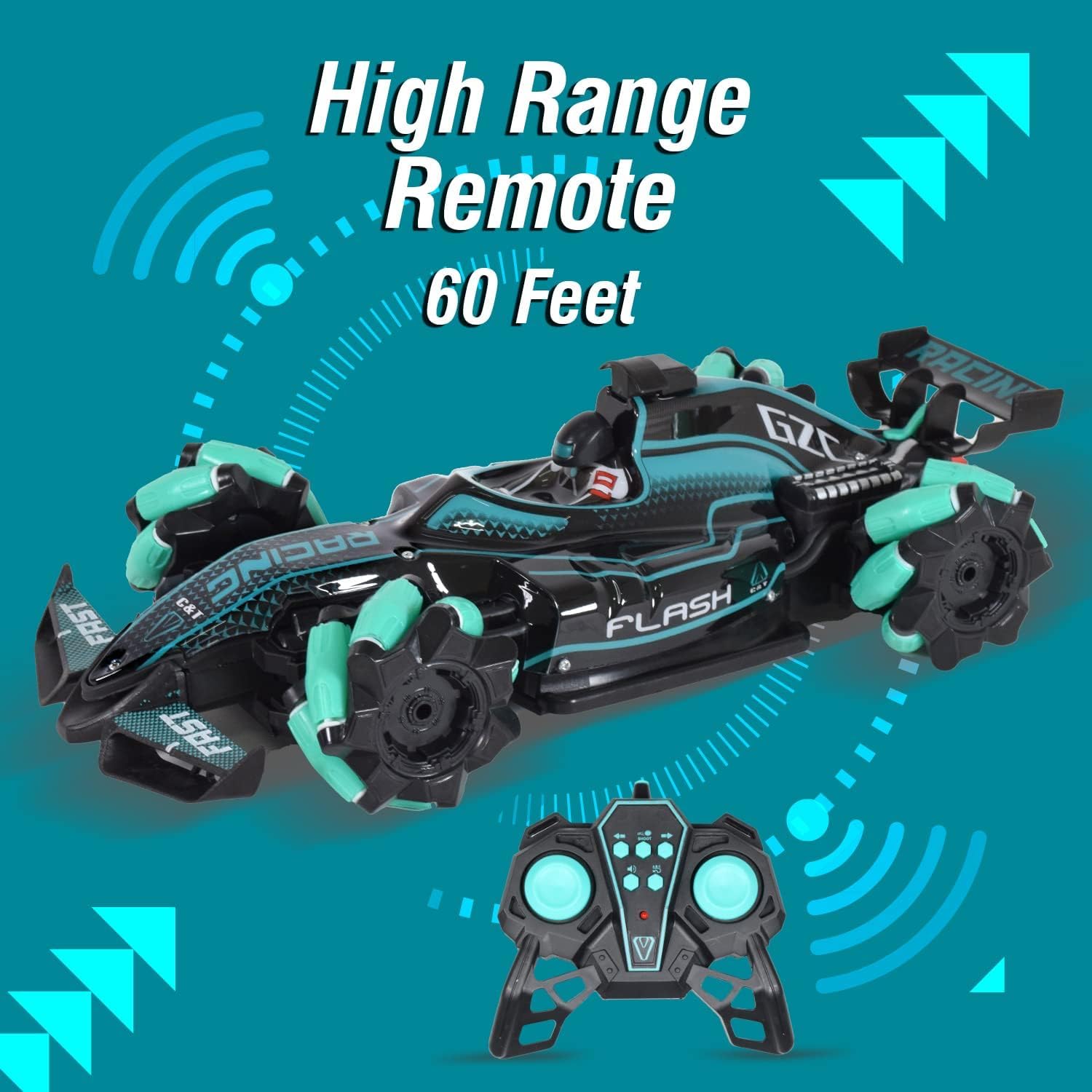 RC F1 CAR WITH SMOKE