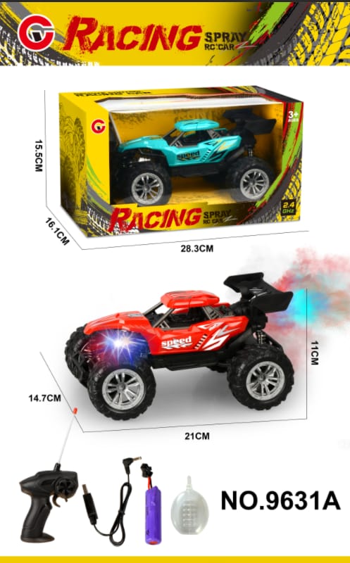 RC CAR WITH SMOKE