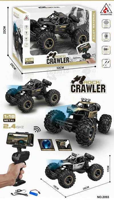 MONSTER RC CAR WITH CAMERA