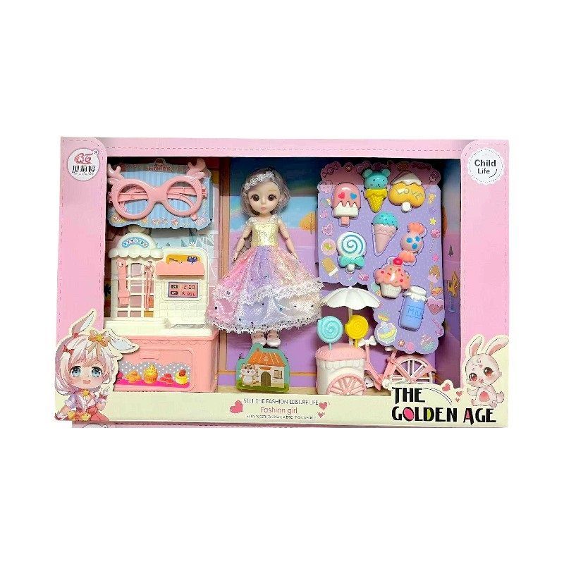 doll with toys